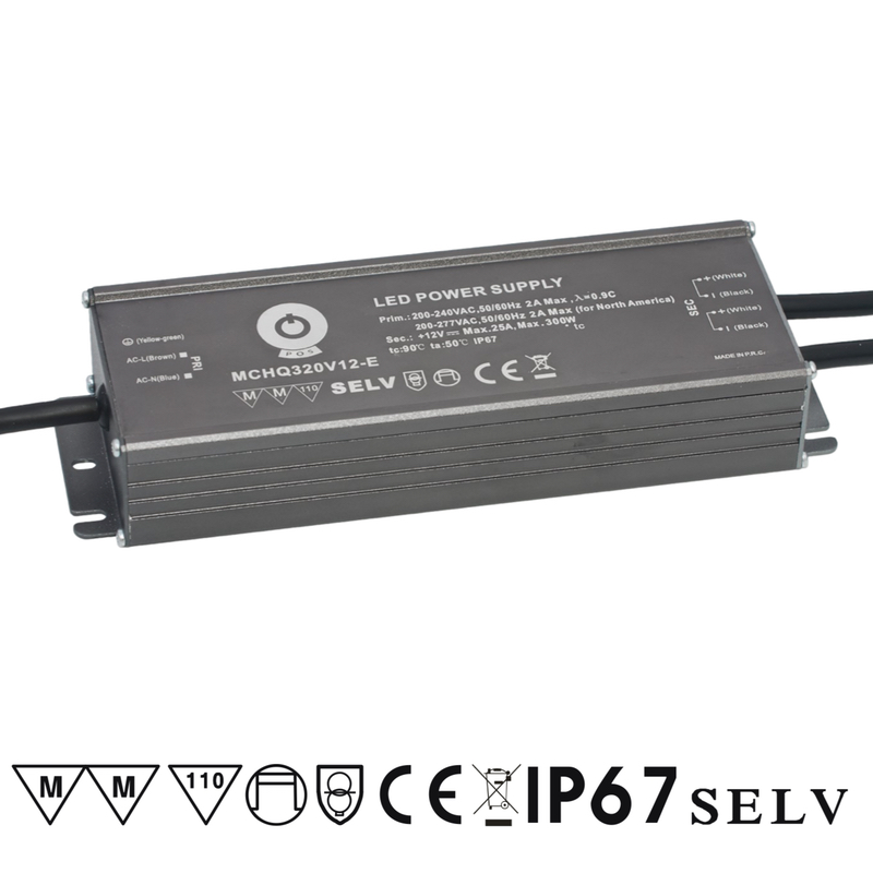 MCHQ320V24-E POS Napěťový zdroj pro LED 24V 320W