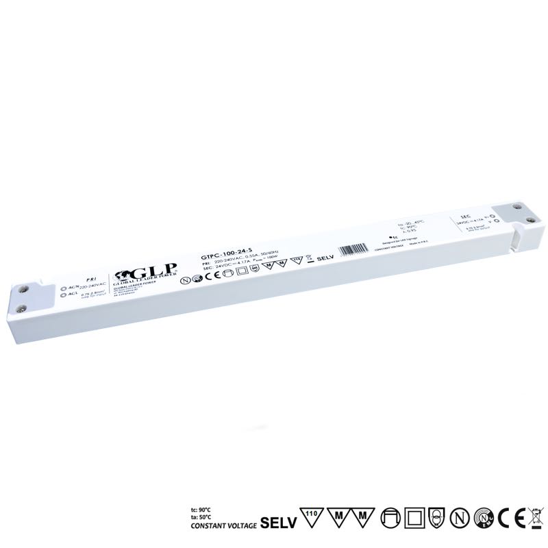 GTPC-100-24-S Napěťový zdroj SLIM 24V 4.17A 100W