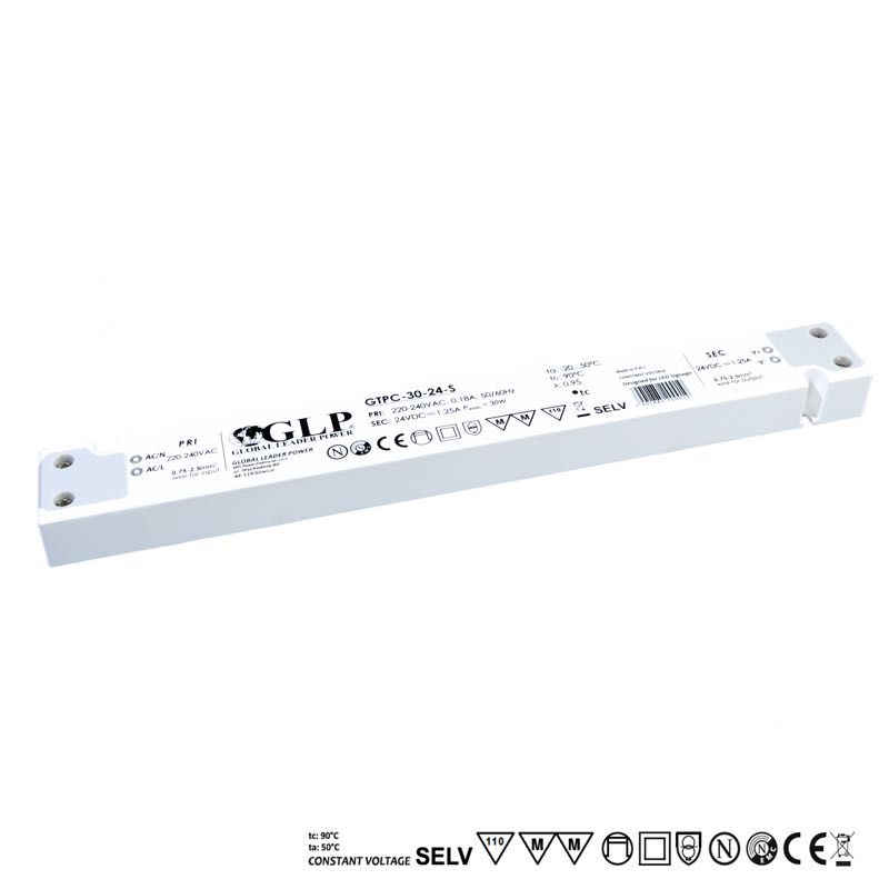 GTPC-30-24-S Napěťový zdroj SLIM 24V 1.25A 30W