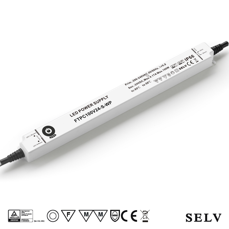 FTPC100V12-S-WP Napěťový zdroj SLIM IP66 100W 12V