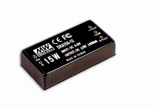 DKA15A-05 Mean Well Měnič DC/DC modulový 15W +-5V