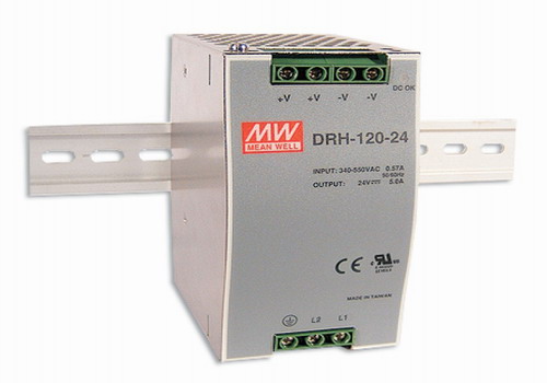 DRH-120-48 Mean Well Napájecí spínaný zdroj na DIN