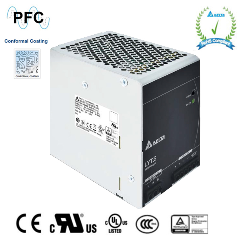 DRL-24V480W1AS DELTA 24V 480W 20A