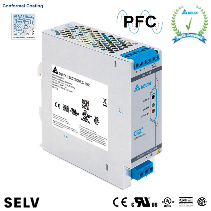 DRM-24V120W1PN DELTA 24V 120W 5A