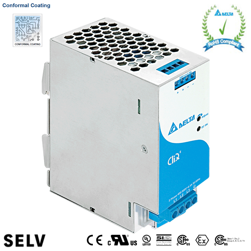 DRP024V060W3BN DELTA 24V 60W 2.50A