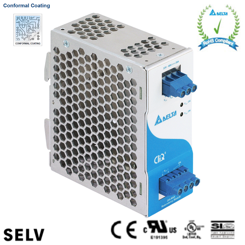 DRR-20N DELTA DELTA Redundantní modul 24-48V 20A