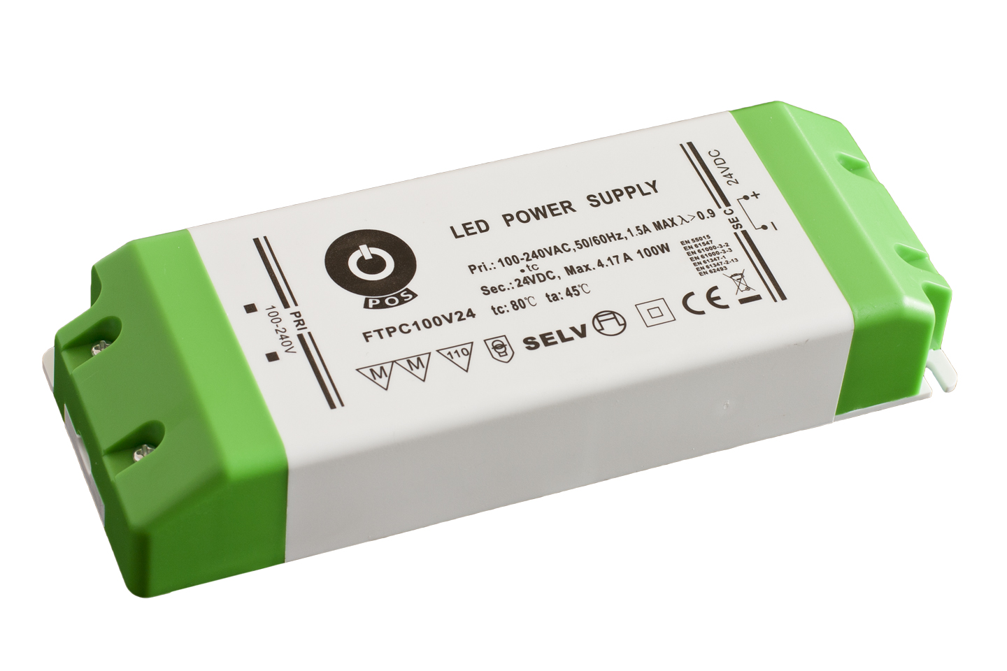 FTPC100V24 POS Napěťový zdroj 100W 24V 4.17A