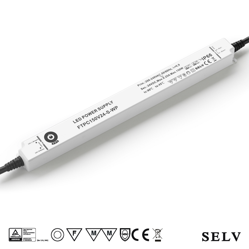FTPC150V12-S-WP Napěťový zdroj SLIM IP66 132W 12V
