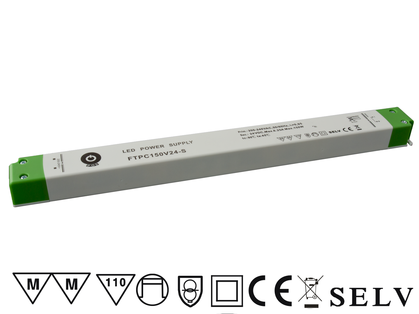FTPC150V12-S POS Napěťový zdroj SLIM 132W 12V 11A