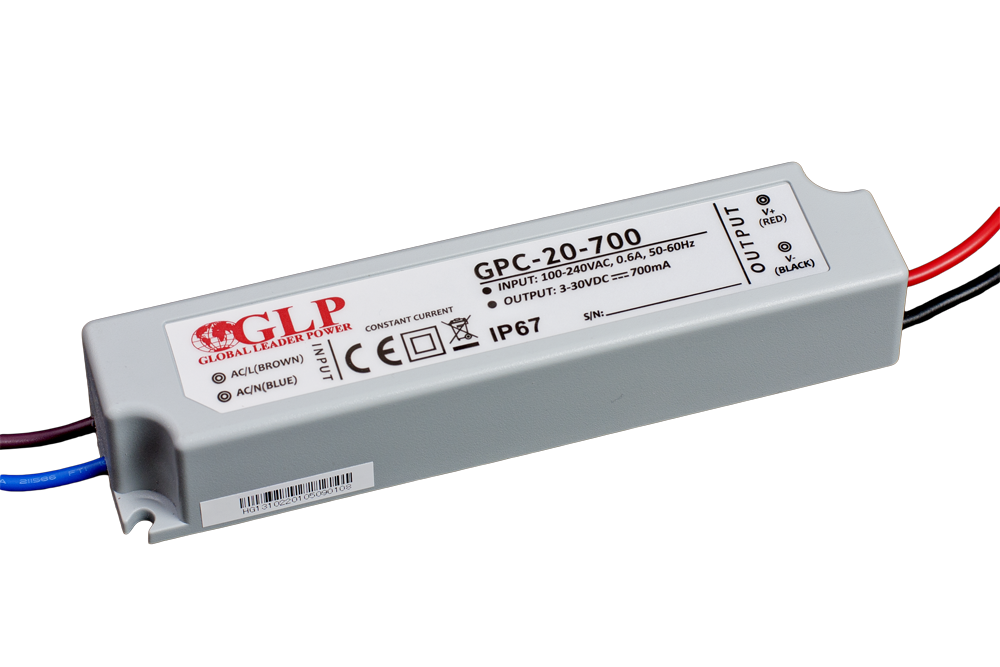 GPC-20-700 Zdroj konstantního proudu 700mA 3~28V 19.6W