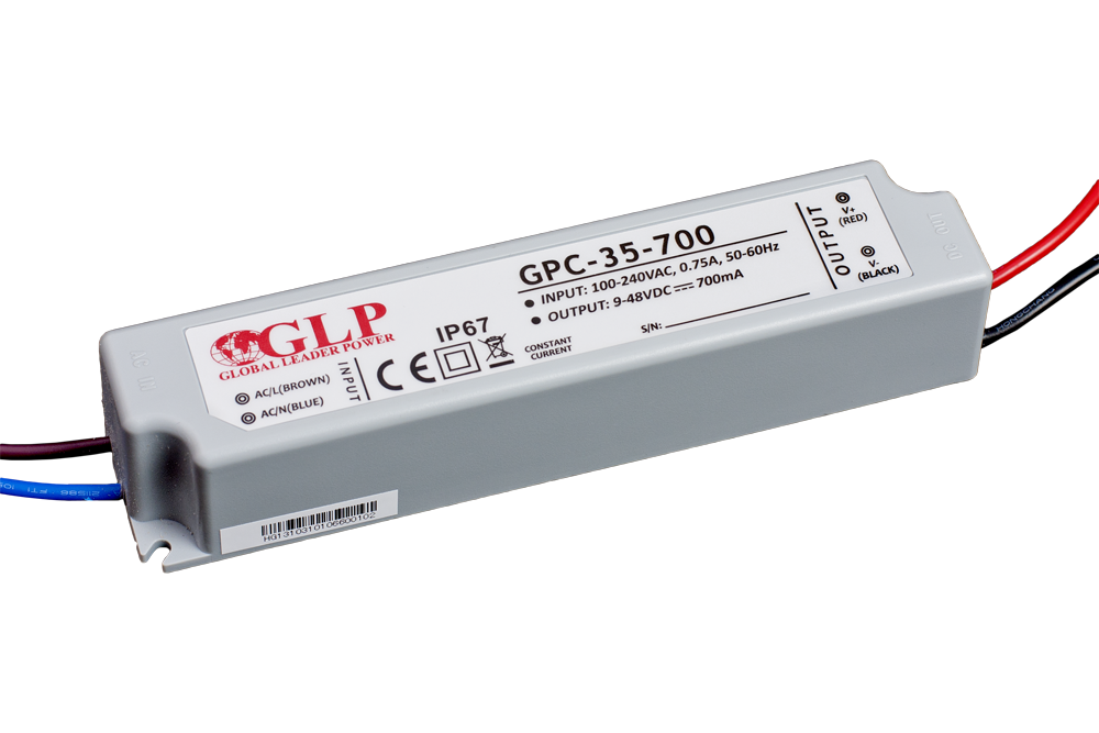GPC-35-700 Zdroj konstantního proudu 700mA 9~48V 33.6W