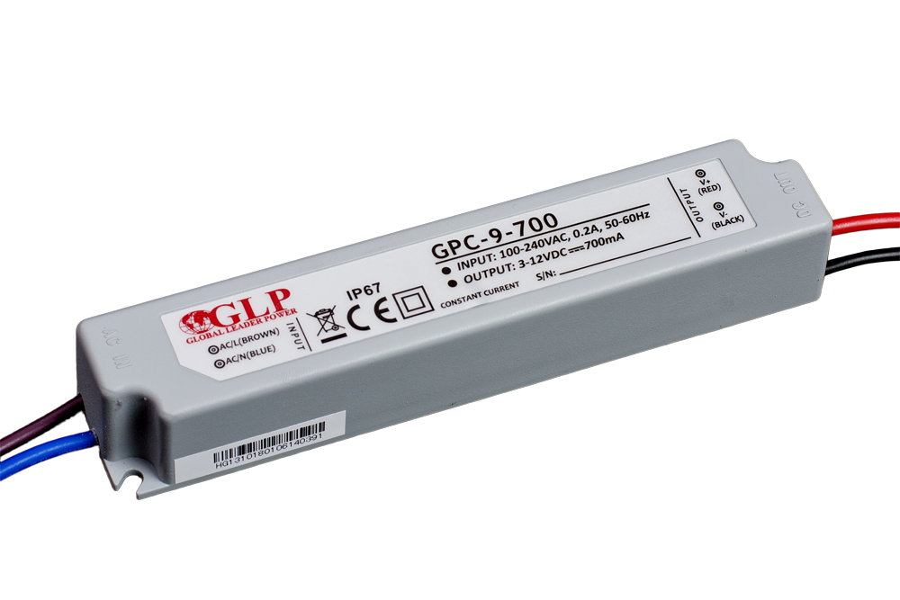 GPC-9-700 Zdroj konstantního proudu 700mA 2~12V 9W