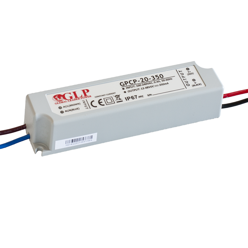GPCP-20-350 Zdroj konstantního proudu 350mA 9~48V 16.8W