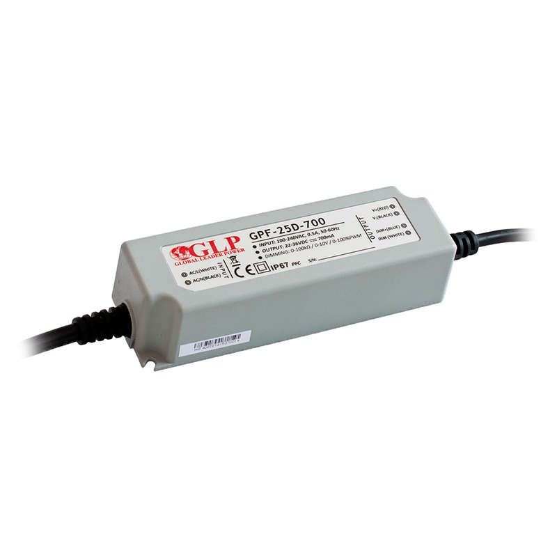 GPF-25D-700 Zdroj proudu stmívatelný 700mA 25W