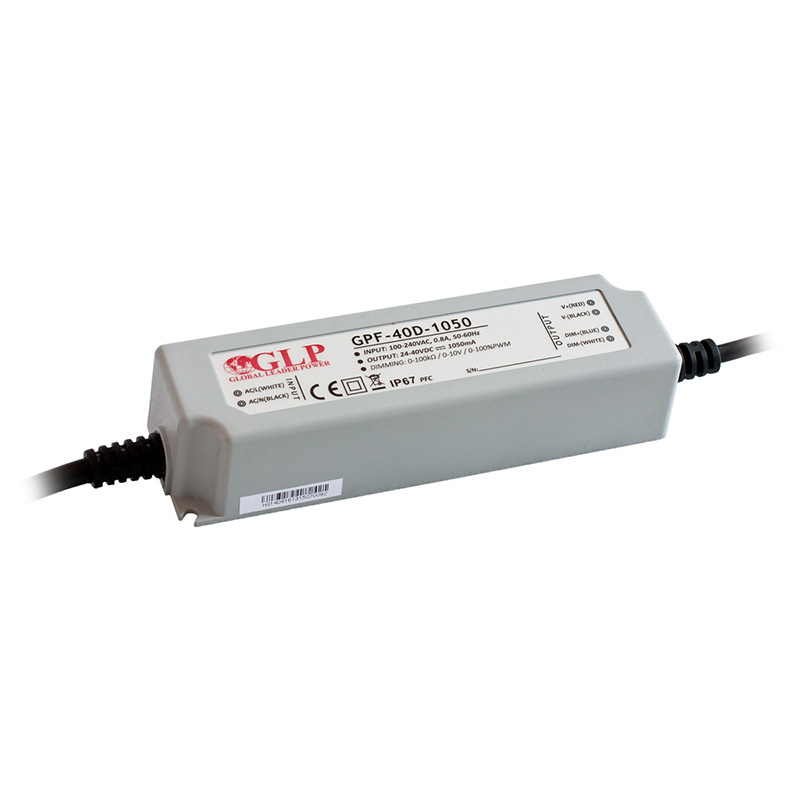 GPF-40D-1400 Zdroj proudu stmívatelný 1400mA 40W