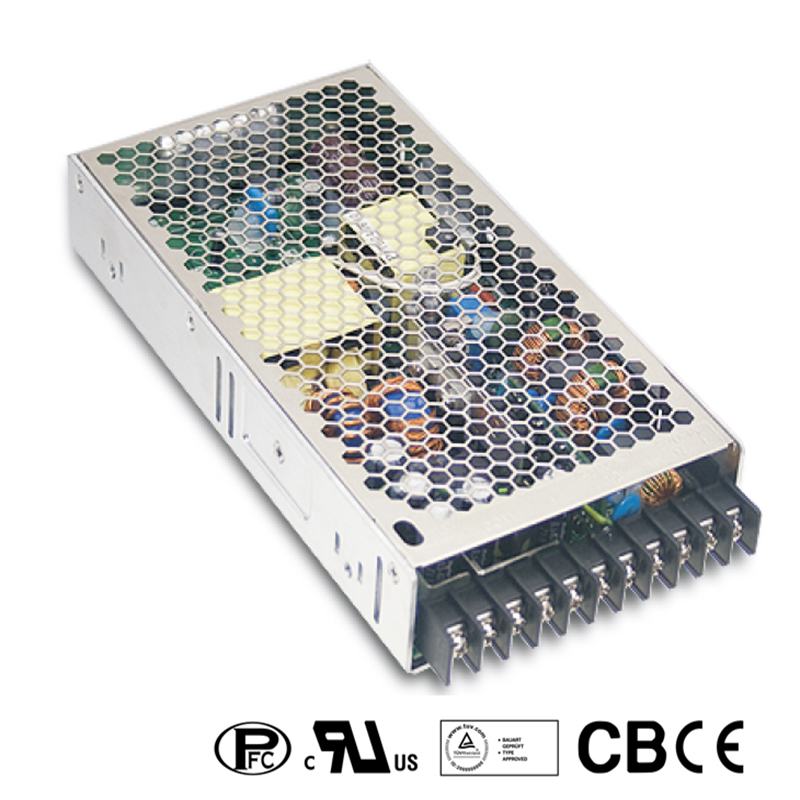 HDP-190 Mean Well Dvouhladinový spínaný zdroj uzavřený 190W 3.8+2.8V