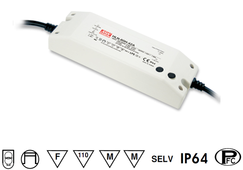 HLN-80H-30B Mean Well Stmívatelný zdroj pro LED 80W