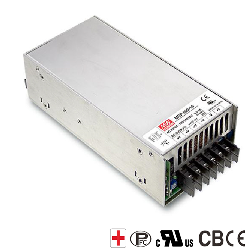 MSP-600-7.5 Mean Well Spínaný zdroj Medical 600W 7.5V