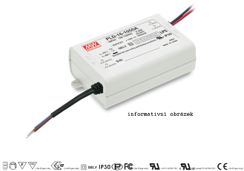 PLD-60-2000A Mean Well Proudový zdroj pro LED 2000mA