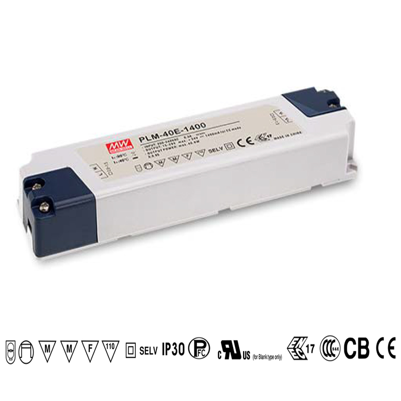 PLM-40-700 Mean Well Proudový zdroj pro LED 700mA