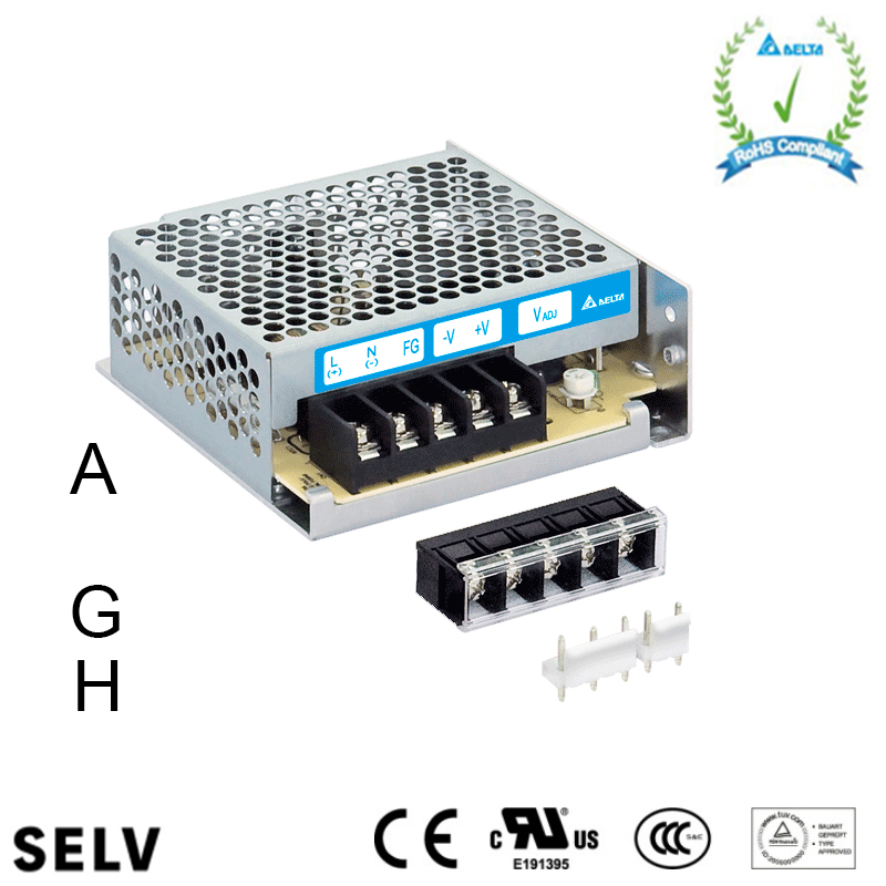 PMT-12V50W1AA DELTA 12V 50W 4.17A