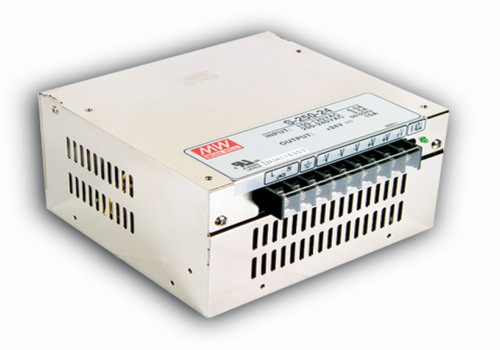 S-250-12 Mean Well Spínaný zdroj uzavřený 250W 12V