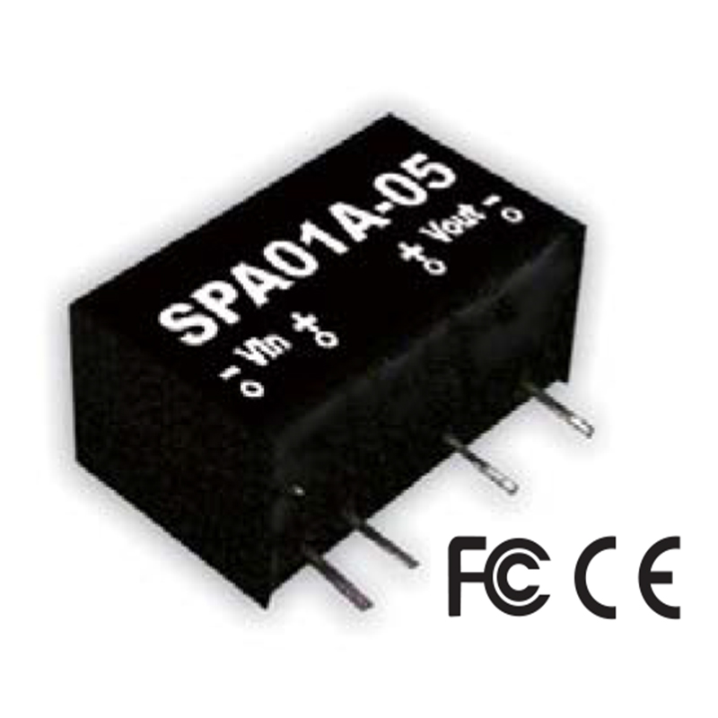 SPA01C-12 Mean Well Měnič DC/DC modulový 1W 12V