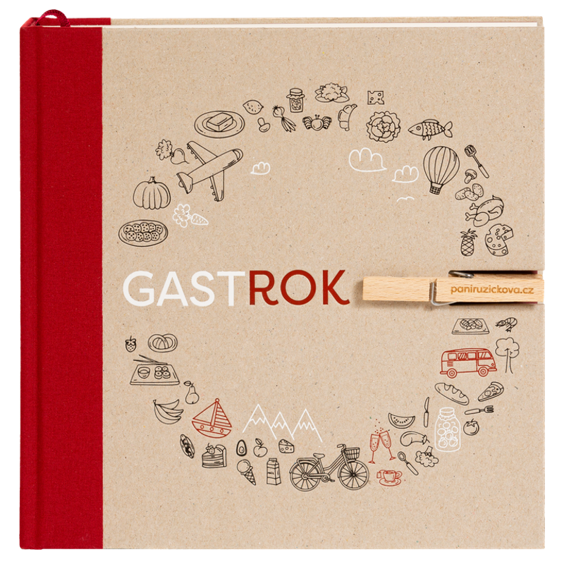 GASTROK paní Růžičkové, kulinářská kniha, česky