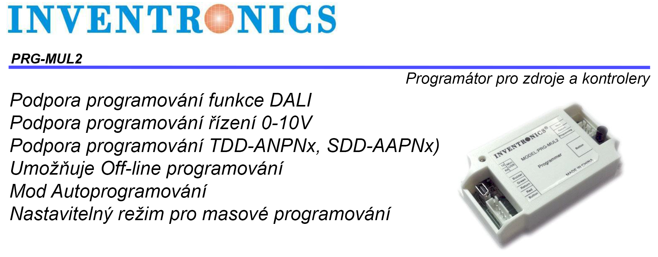 EUD-150S520BV INVENTRONICS DALI 150W 5.2A