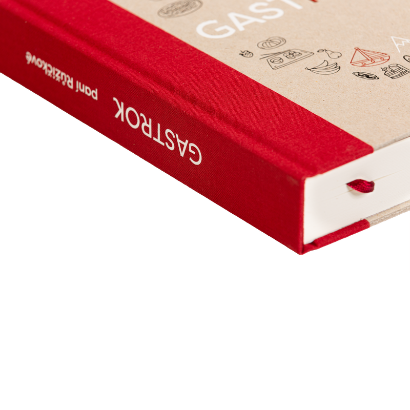 GASTROK paní Růžičkové, kulinářská kniha, česky