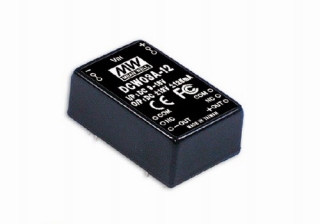 DCW05A-05 Mean Well Měnič DC/DC modulový 5W +-5V