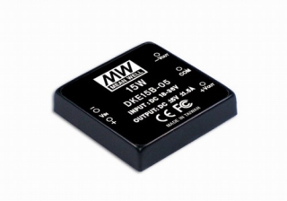 DKE15A-05 Mean Well Měnič DC/DC modulový 15W +-5V