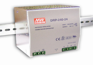 DRP-240-24 Mean Well Napájecí spínaný zdroj na DIN