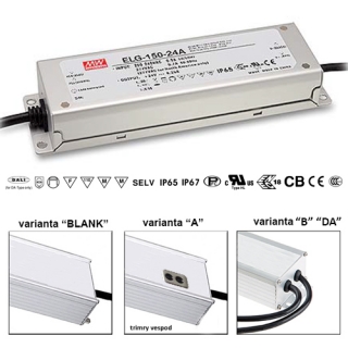 Mean Well ELG-150-12 Napěťový zdroj pro LED 120W 1