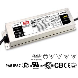 ELG-240-C1050 Mean Well Proudový zdroj pro LED 240W 1050mA