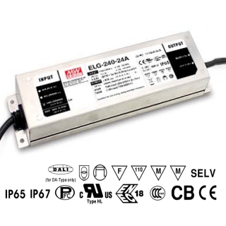 Mean Well ELG-240-24 Napěťový zdroj pro LED 240W 2