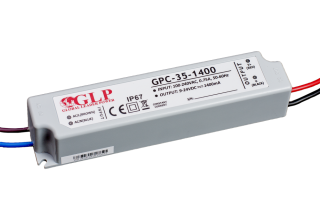 GPC-35-1400 Zdroj konstantního proudu 1400mA 9~24V 33.6W