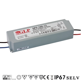 GPV-100-12 Zdroj konstantního napětí 12V 8A 100W
