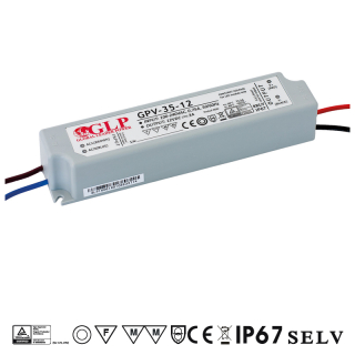 GPV-35-12 Zdroj konstantního napětí 12V 3A 36W