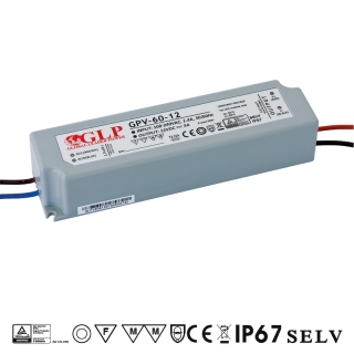 GPV-60-12 Zdroj konstantního napětí 12V 5A 60W
