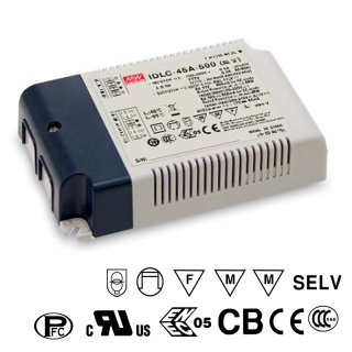 IDLC-45-1050 Mean Well Stmívatelný proudový zdroj 1050mA 45W