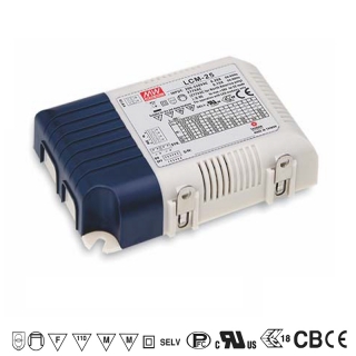 Mean Well LCM-25 Vícehladinový zdroj 25W