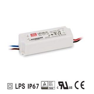 Mean Well LPV-20-12 Napájecí zdroj pro LED 20W 12V
