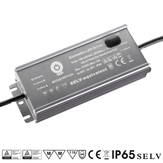 MCHQ185V12A POS Napěťový zdroj pro LED 12V 185W