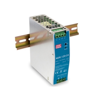 Mean Well NDR-120-24 Zdroj na DIN 120W 24V