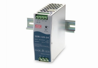 Mean Well SDR-120-24 Zdroj na DIN 120W 24V