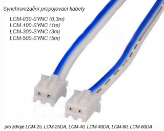 Mean Well LCM-030-SYNC Propoj kabel pro LCM-40,60